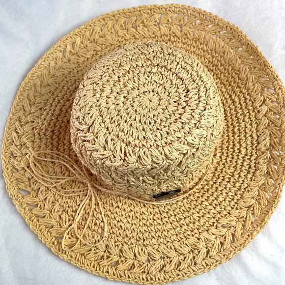 New Panama Jack Crocheted Toyo Sun Hat main image 8